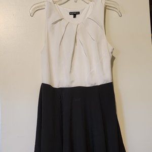 Black and white dress